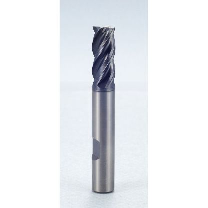Picture of YG-1 GMF53200 DIA 20MM SH 0.7874 LOC 1.0236 OAL 3.6220 End Mill Standard Flute Variable Helix Carbide TiAlN Single End Square Sharp V7 Plus