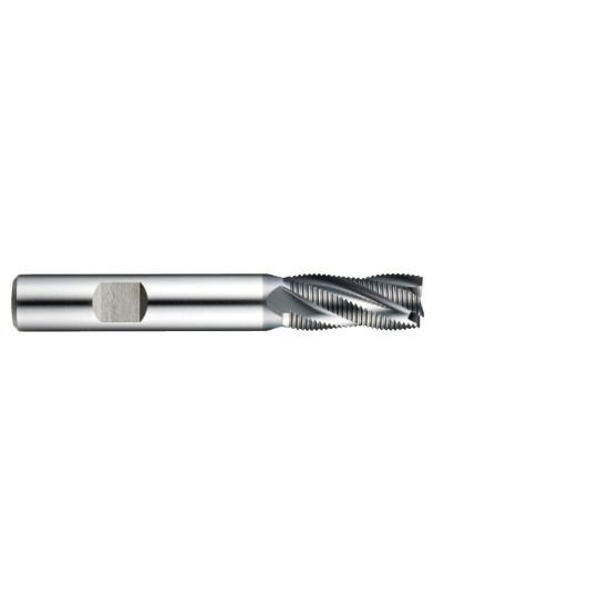 Picture of YG-1 GYG67040 DIA 5/8 SH 0.6250 LOC 1.6250 OAL 3.7500 End Mill Standard Flute Standard Helix Powder Metal TiAlN Single End Ball Nose Only One