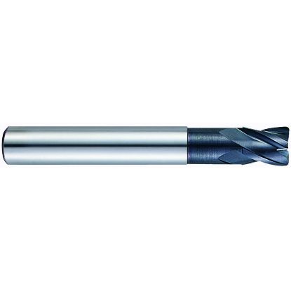 Picture of YG-1 EIB05910 DIA 1/2 SH 0.50 LOC 3.00 OAL 6.00 End Mill Standard Flute Standard Helix Carbide Diamond Single End Corner Radius 0.0300 0.76MM D-Power