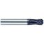 Picture of YG-1 EM833100 DIA 10MM SH 0.3937 LOC 0.8661 OAL 2.8346 End Mill Roughing Flute Standard Helix Carbide TiAlN Single End Ball Nose X-Power