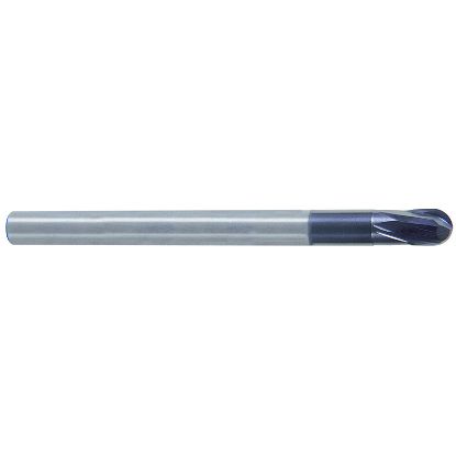 Picture of YG-1 EM868160 DIA 16MM SH 0.6299 LOC 0.6299 OAL 5.5118 End Mill Standard Flute Standard Helix Carbide TiAlN Single End Ball Nose X-Power