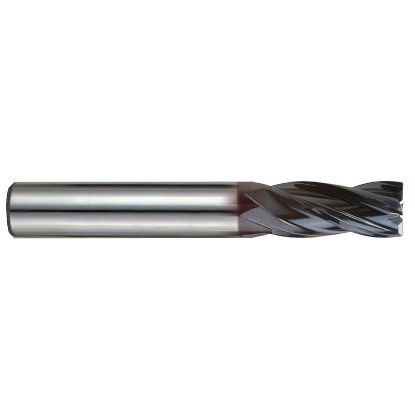 Picture of YG-1 EMD39200 DIA 20MM SH 0.7874 LOC 1.4961 OAL 4.0945 End Mill Standard Flute Variable Helix Carbide TiAlN Single End Square Sharp V7 Mill