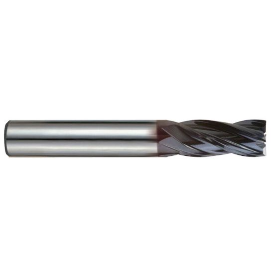 Picture of YG-1 EMD39200 DIA 20MM SH 0.7874 LOC 1.4961 OAL 4.0945 End Mill Standard Flute Variable Helix Carbide TiAlN Single End Square Sharp V7 Mill