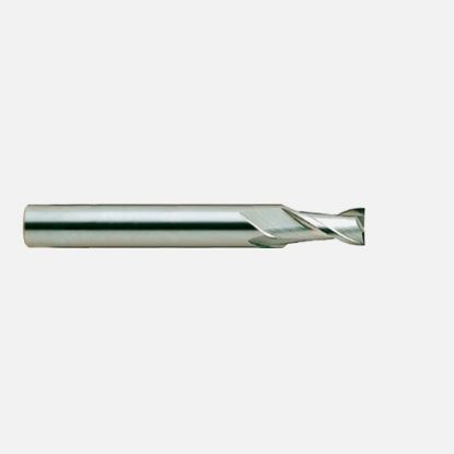 Picture of YG-1 E5020004 DIA 1/16" SH 0.0625 LOC 0.1875 OAL 1.50 End Mill Standard Flute High Helix Carbide Uncoated Single End Square Sharp Generic