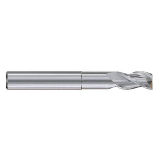 Picture of YG-1 JAG96910 DIA 1 SH 1.00 LOC 1.2500 OAL 7.00 End Mill Standard Flute Standard Helix Carbide TiCN Single End Square Sharp Alu-Power HPC