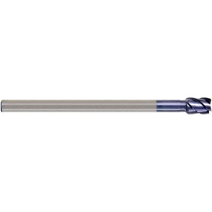 Picture of YG-1 EM905140 DIA 14MM SH 0.4724 LOC 0.8268 OAL 6.2992 End Mill Standard Flute High Helix Carbide TiAlN Single End Corner Radius 0.0197 0.50MM X-Power