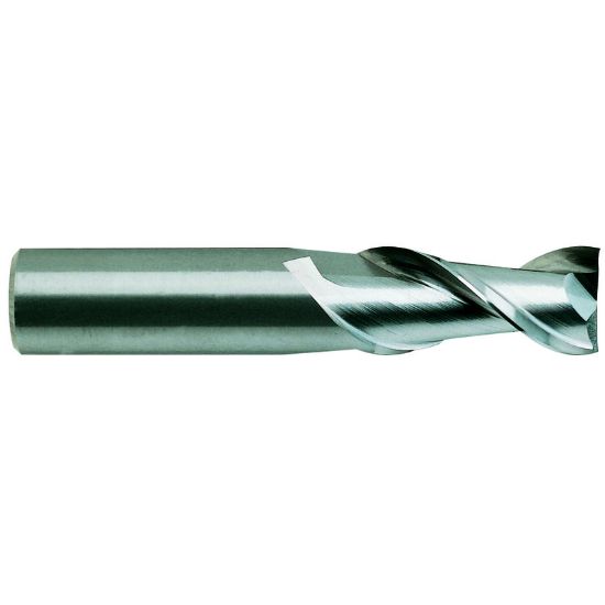 Picture of YG-1 21595TH DIA 5/8 SH 0.6250 LOC 1.2500 OAL 3.50 End Mill Standard Flute Standard Helix Carbide Hardslick Single End Square Sharp Carbide End Mill