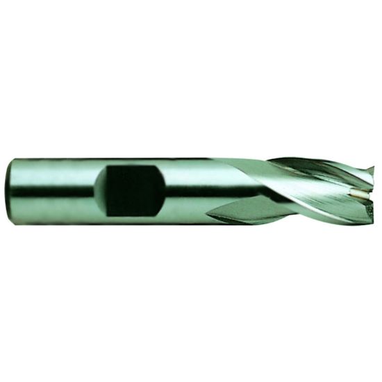 Picture of YG-1 22265 DIA 1/8 SH 0.2500 LOC 0.1875 OAL 1.0930 End Mill Standard Flute Standard Helix Cobalt Uncoated Single End Square Sharp General Purpose