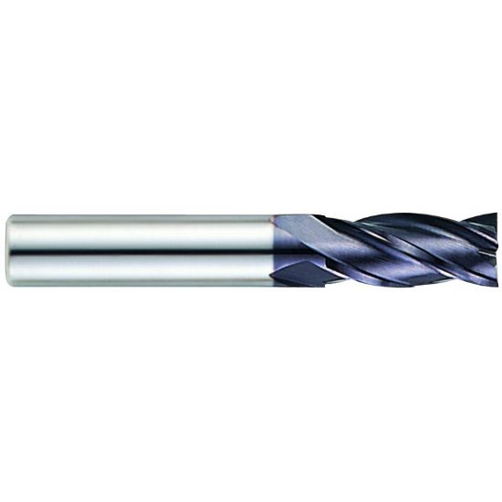 Picture of YG-1 EM811906 DIA 15MM SH 0.6299 LOC 1.0236 OAL 3.5433 End Mill Standard Flute Standard Helix Carbide TiAlN Single End Square Sharp X-Power