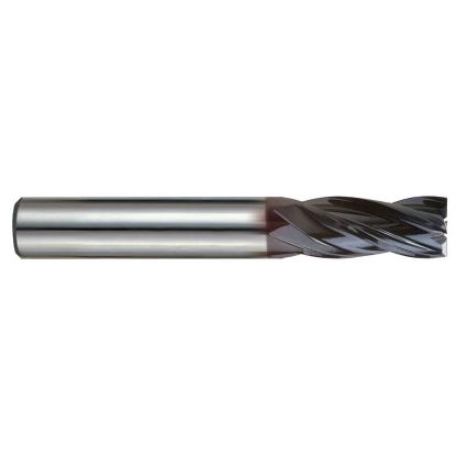 Picture of YG-1 EMD38200 DIA 20MM SH 0.7874 LOC 1.4961 OAL 4.0945 End Mill Standard Flute Variable Helix Carbide TiAlN Single End Square Sharp V7 Mill