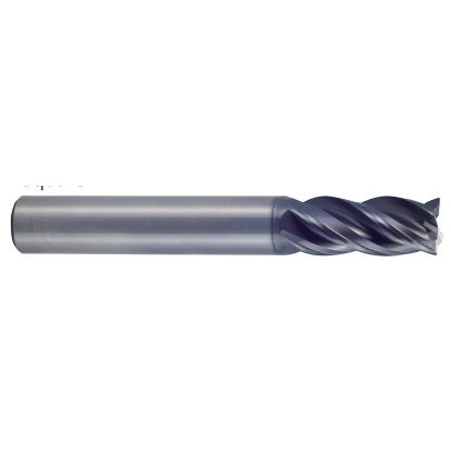 Picture of YG-1 UGMF68S935 DIA 3/4 SH 0.7500 LOC 3.2500 OAL 6.00 End Mill Standard Flute Variable Helix Carbide TiAlN Single End Square Sharp V7 Plus A