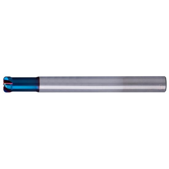 Picture of YG-1 G854081 DIA 8MM SH 0.3150 LOC 0.1378 OAL 3.9370 End Mill Carbide TiAlN Single End High Feed0.0394 1.00MM X-5070 End Mill