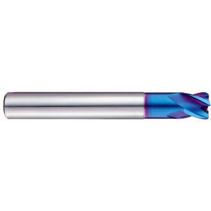 Picture of YG-1 G8A47909 DIA 12MM SH 0.4724 LOC 0.4724 OAL 3.1496 End Mill Standard Flute Standard Helix Carbide TiAlN Single End Corner Radius 0.0591 1.50MM X-5070 End Mill