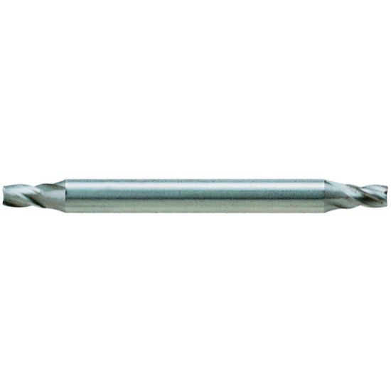 Picture of YG-1 52272 DIA 3/16 SH 0.1875 LOC 0.2812 OAL 2.00 End Mill Standard Flute Standard Helix Cobalt Uncoated Double End Square Sharp General Purpose