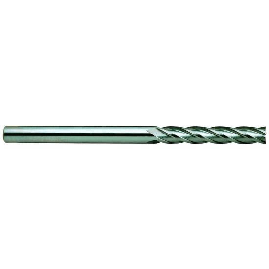 Picture of YG-1 55593TF DIA 1/2 SH 0.50 LOC 3.00 OAL 6.00 End Mill Standard Flute Standard Helix Carbide TiAlN Single End Square Sharp Carbide End Mill