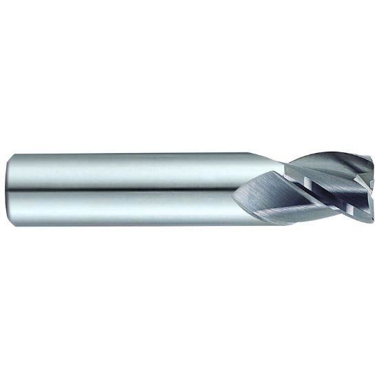 Picture of YG-1 57600TF DIA 1 SH 1.00 LOC 1.2500 OAL 3.00 End Mill Standard Flute Standard Helix Carbide TiAlN Single End Corner Radius 0.0300 0.76MM - 0.0350 0.89MM Carbide End Mill