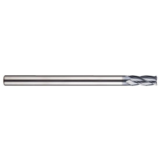 Picture of YG-1 SEME0112015 DIA 12MM SH 0.4724 LOC 1.1811 OAL 4.3307 End Mill Standard Flute High Helix Carbide TiAlN Single End Corner Radius 0.0591 1.50MM 4G Mill