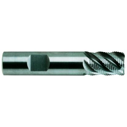 Picture of YG-1 81595TN DIA 5/8 SH 0.6250 LOC 0.7500 OAL 3.00 End Mill Carbide TiN Single End Square Sharp Carbide End Mill