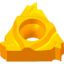 Picture of ZCC LT16.01N-0.50GM YBG201 Insert Sandvik Full Profile TiN 0.50MM Metric
