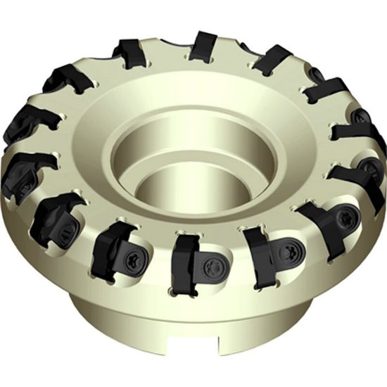 Picture of ZCC FMD02-4.00''-B1.25''-PN11-14 67.0° Milling Cutter 4.000 Cutter Diameter Face Mill 1.250