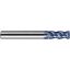 Picture of ZCC HM-4R-D3.0-R0.2 KMG555 DIA 3MM SH 0.1575 LOC 0.3150 OAL 1.9685 End Mill Standard Flute Variable Helix Carbide TiAlN Single End Corner Radius 0.0079 0.20MM