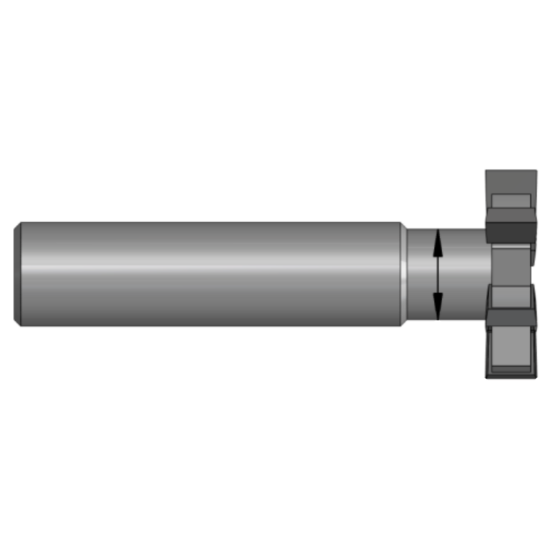 Picture of AB ToolS KT1-145-6F REV A 1/2 X 2-1/2 X .145 X 1 Carbide TIP Keyseat