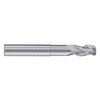 Picture of YG-1 E5G98981 DIA 1 SH 1.00 LOC 1.2500 OAL 6.00 End Mill Standard Flute Standard Helix Carbide Uncoated Single End Corner Radius 0.2500 6.35MM Alu-Power HPC