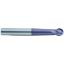 Picture of YG-1 EM673100 DIA 10MM SH 0.3937 LOC 0.4331 OAL 3.9370 End Mill Standard Flute Standard Helix Carbide TiAlN Single End Ball Nose X-Power