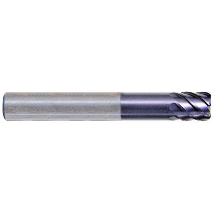 Picture of YG-1 EM897120 DIA 12MM SH 0.4724 LOC 0.4724 OAL 2.9528 End Mill Standard Flute High Helix Carbide TiAlN Single End Corner Radius 0.0394 1.00MM X-Power