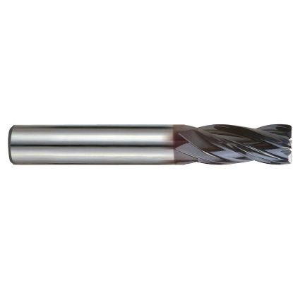 Picture of YG-1 EMD40250 DIA 25MM SH 0.9843 LOC 1.4961 OAL 4.0945 End Mill Standard Flute Variable Helix Carbide TiAlN Single End Corner Radius 0.0315 0.80MM V7 Mill
