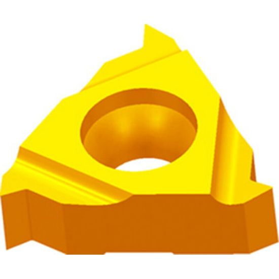 Picture of ZCC RT16.01N-AG55 YBG201 Insert Sandvik Partial Profile TiN 8.00TPI - 48.00TPI 3.18MM - 0.53MM 55.0°