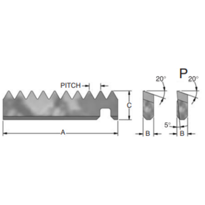 Picture of ADVENT Tool ATM-410A115NPSP Indexable Thread Mill Int / Ext 11.50TPI Pitch Carbide