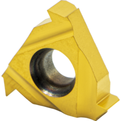 Picture of CARMEX 16IR12ABUTMXC Threading Insert 12.00TPI Buttress Internal Right TiCN + TiN ISO 16