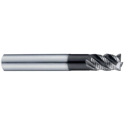 Picture of YG-1 G93048 DIA 3/4 SH 0.7500 LOC 1.00 OAL 4.50 End Mill Carbide TiAlN Single End Corner Radius 0.0400 1.02MM X-SPEED End Mill