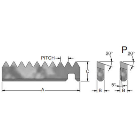 Picture of ADVENT Tool ATM-410A3.5B Indexable Thread Mill Internal 3.50TPI Pitch Carbide