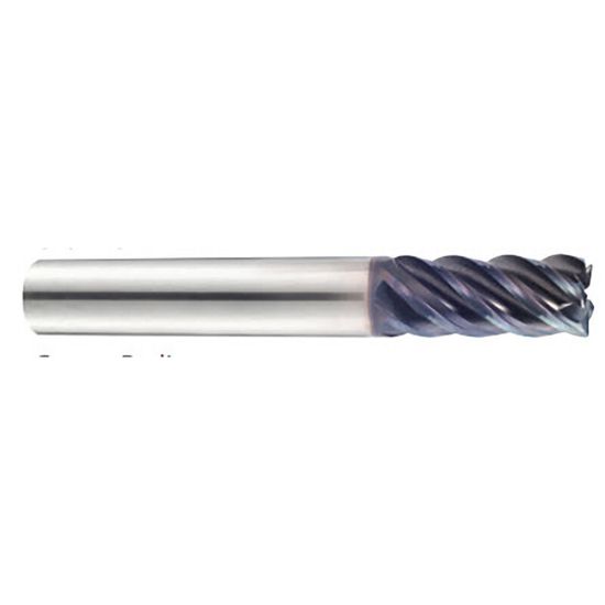Picture of YG-1 UGMG32064 DIA 1 SH 1.00 LOC 1.1250 OAL 4.00 End Mill Standard Flute Variable Helix Carbide TiAlN Single End Square Sharp TitaNox Power End Mill
