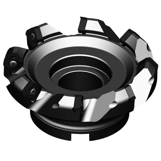 Picture of ZCC FMA11-6.00''-B2.00''-SN19-09 45.0° Milling Cutter 6.000 Cutter Diameter Face Mill 2.000