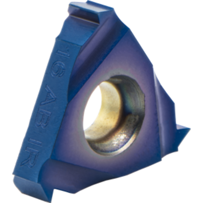 Picture of CARMEX 16IR16ABUTBLU Threading Insert 16.00TPI Buttress Internal Right Nano Coating ISO 16