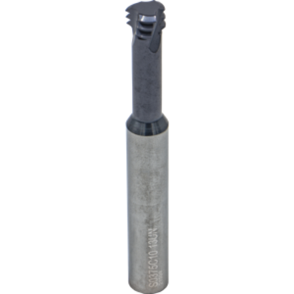 Picture of CARMEX MTS0375C10 13 UN Thread Mill 13.00TPI 0.36 Dia 1.08 Neck 0.37 Shank Internal 3 Flute 2xD1 AlTiN