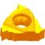 Picture of ZCC LT16.01W-14W YBG201 Insert Sandvik Full Profile TiN 14.00TPI Whitworth BSW/BSF/BSP