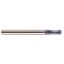 Picture of YG-1 SEMD98030080 DIA 3MM SH 0.2362 LOC 0.2362 OAL 3.1496 End Mill Standard Flute Standard Helix Carbide TiAlN Single End Ball Nose 4G Mill