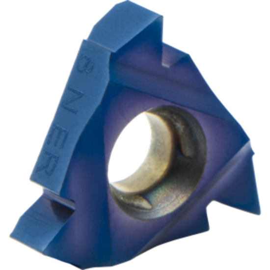 Picture of CARMEX 16ER8NPTBLU Threading Insert 8.00TPI NPT External Right Nano Coating ISO 16