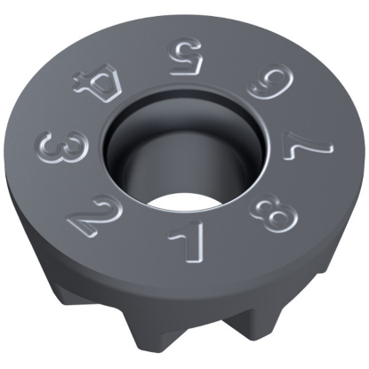 Picture of CERATIZIT RPHX 10T3M8SN CTPP235 Milling Insert Round 0.197 Corner Radius TiAlTaN