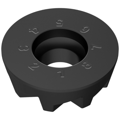 Picture of CERATIZIT RPHX 1605M8SN CTCK215 Milling Insert Round 0.315 Corner Radius TiCN + Al2O3