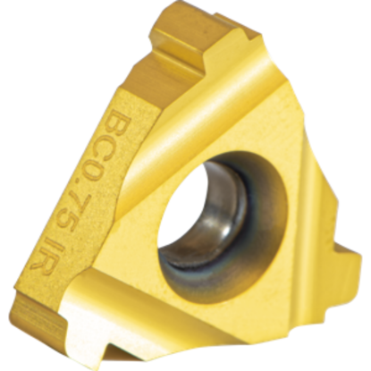 Picture of CARMEX 22IR5BUT075MXC Threading Insert 5.00TPI Buttress Internal Right TiCN + TiN ISO 22