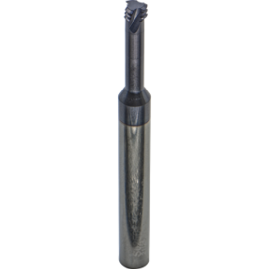 Picture of CARMEX MTS0250C75 28 UN Thread Mill 0.19 Dia 28.00TPI 0.75 Neck 2.50 OAL 3 Flute 3xD1 Internal AlTiN