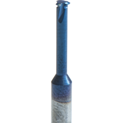 Picture of CARMEX MTI03024C10 0.5 ISO Thread Mill M3 0.50MM 0.09 Dia 0.42 Neck 0.11 Shank Internal 3 Flute AlTiN