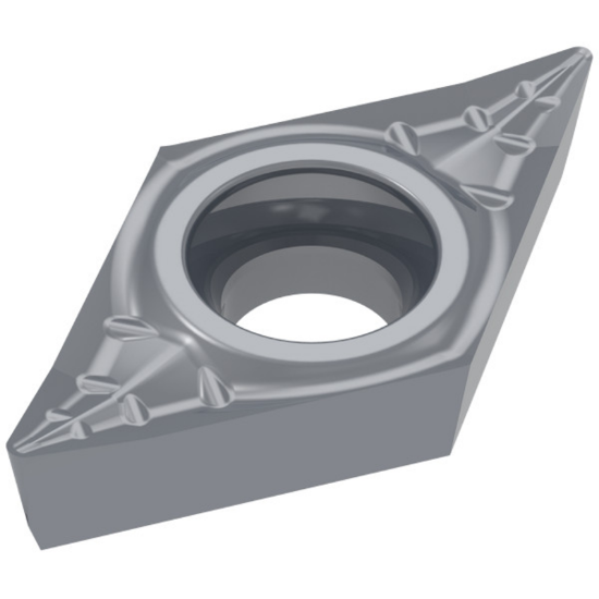 Picture of CERATIZIT DCGT32.52FN-25P AMZ Turning Insert 55.0° Positive 0.031 Corner Radius TiAlN
