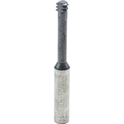 Picture of CARMEX MTS08067C30 16 UN Thread Mill 16.00TPI 0.26 Dia 1.19 Neck 0.31 Shank Internal 3 Flute 3xD1 AlTiN