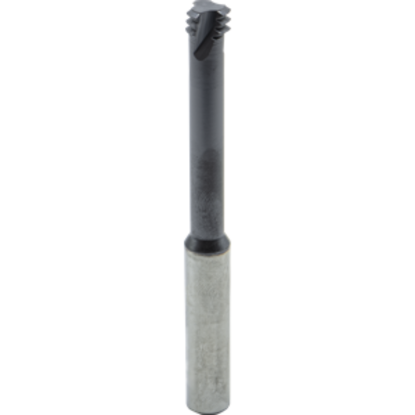 Picture of CARMEX MTS0808C41 1.5 ISO Thread Mill M10 x 1.50MM 0.31 Dia 1.63 Neck 0.31 Shank Internal 3 Flute 4xD1 AlTiN